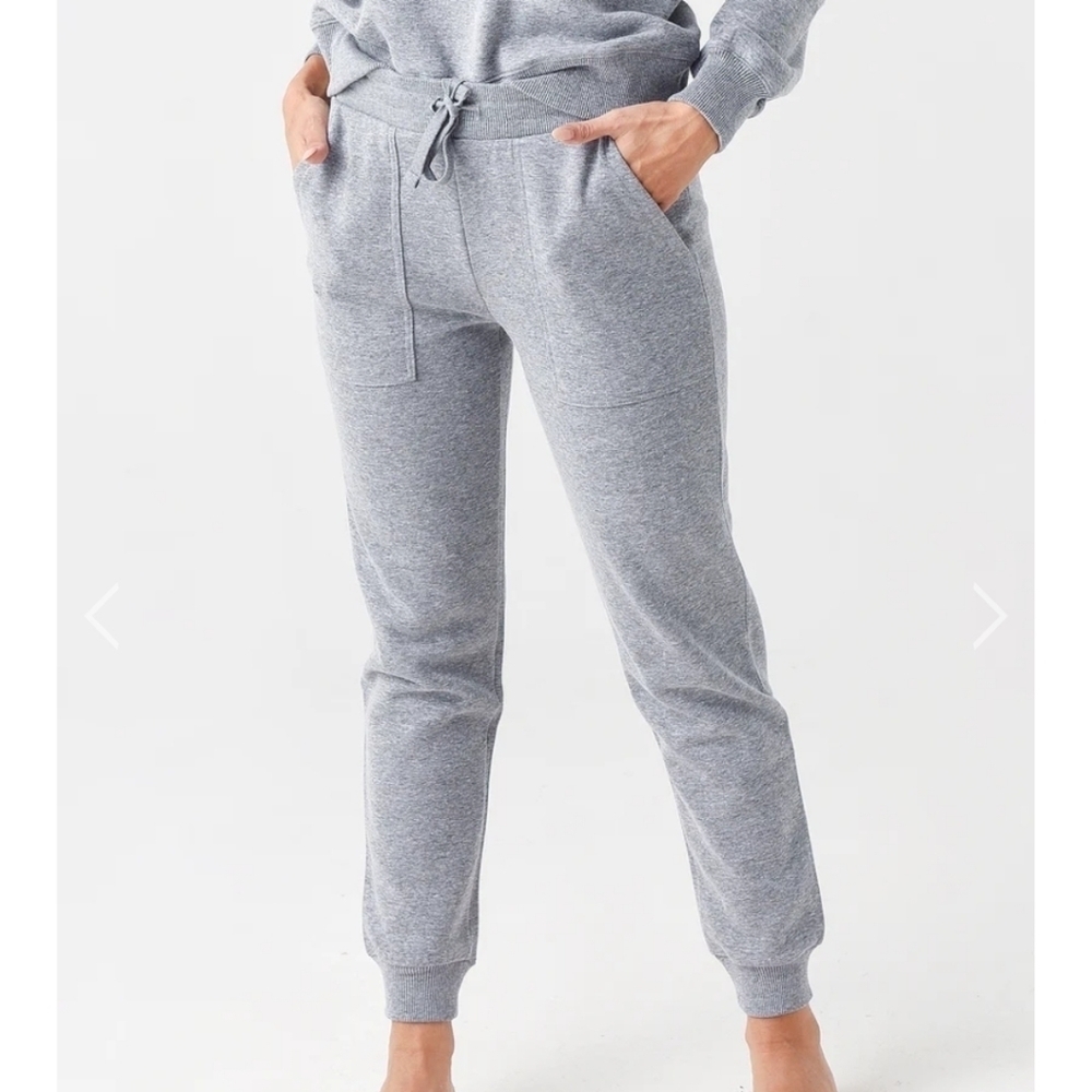 Rebecca Minkoff Nora gray cotton blend sweatpant jogger.